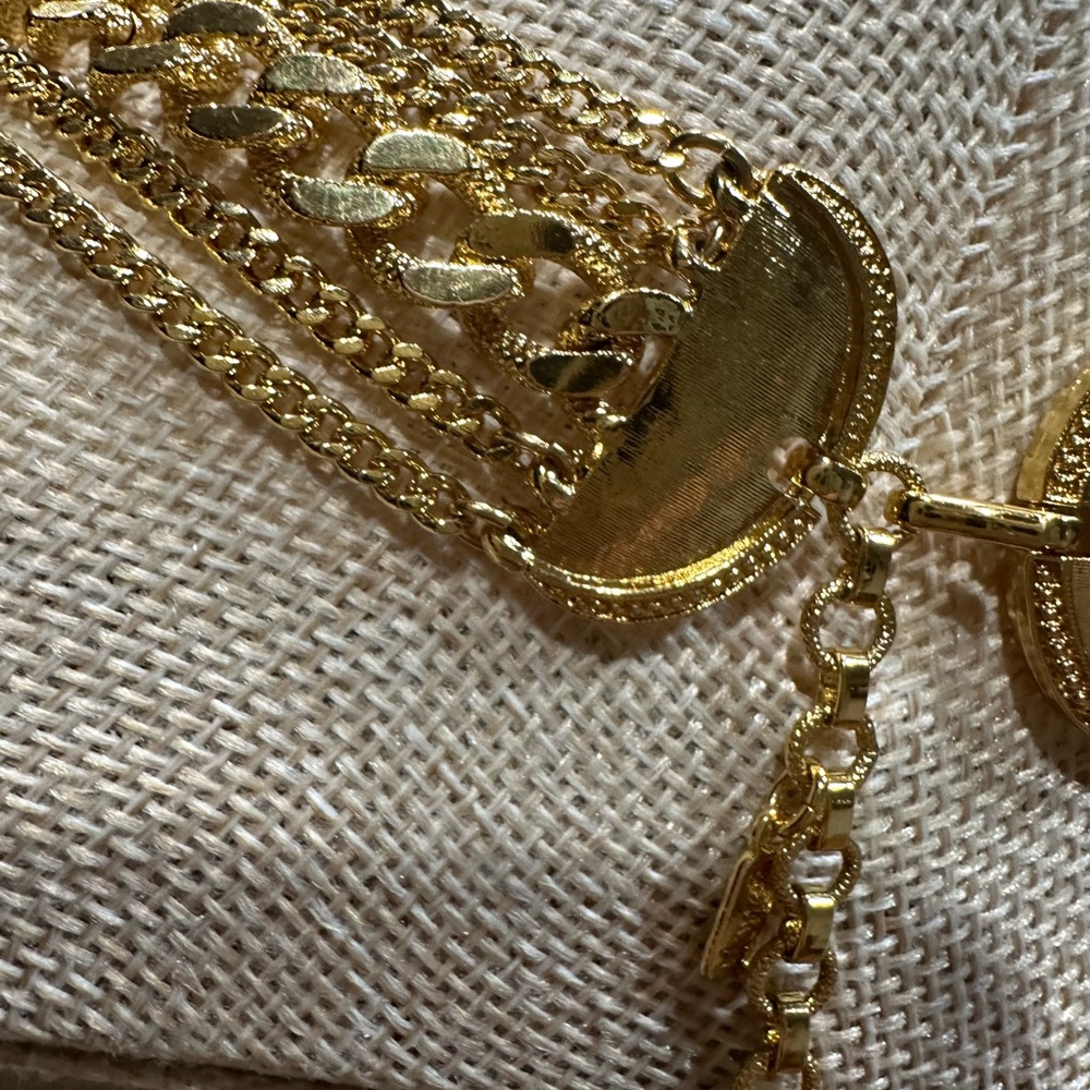 Monet Gold Multi-Strand Necklace - Picture 14 of 16